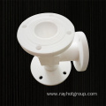 Customized complex shaped PTFE fittings